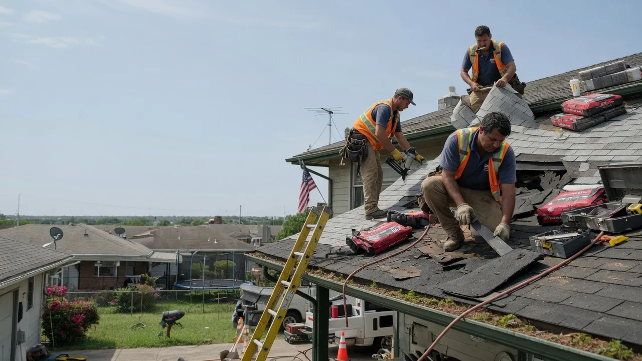 Roof Repair in Rosston, TX near me
